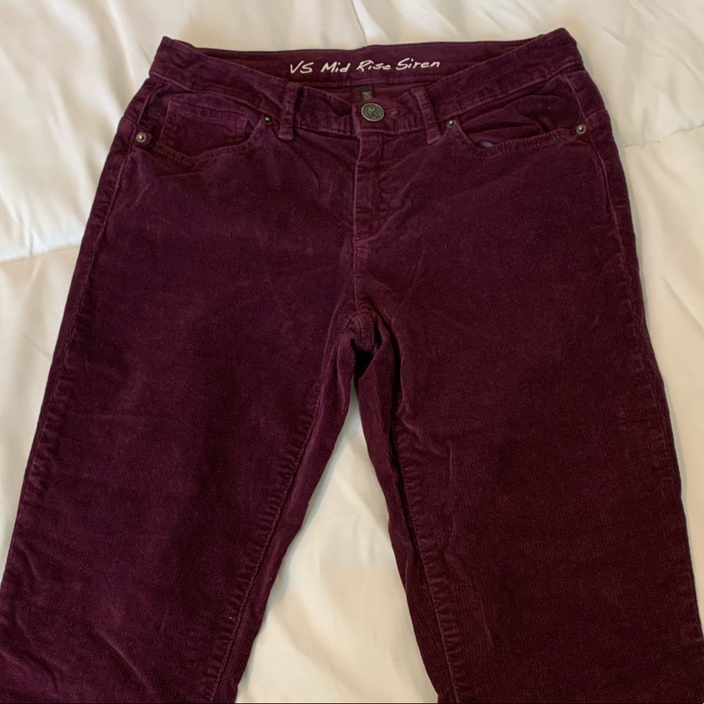 VS Mid-rise people corduroy pants - Sz 4 short